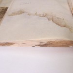 Restauration d'un manuscrit