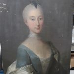 Estado Inicial Retrato Princesa Guillermina de Hess