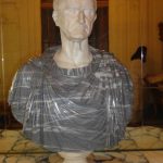 Initial state Marble bust of Julius Caesar